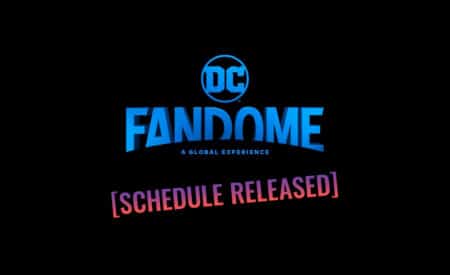 DC FanDome Schedule