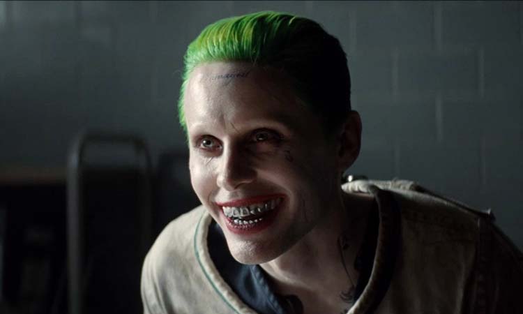 Joker portrayed by Jared Leto Suicide Squad