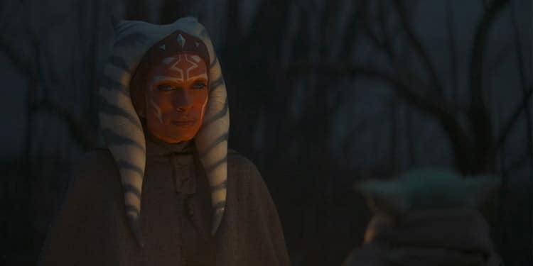 Baby Yoda meets Ahsoka Tano. Reveals Grogu name.