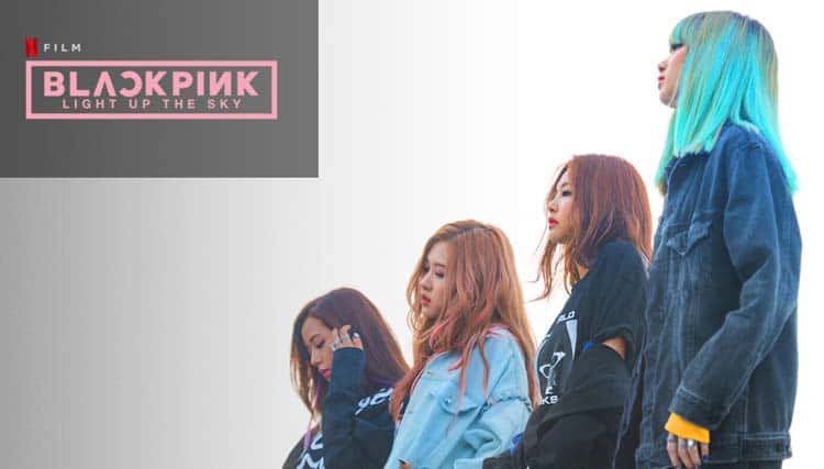K-pop group Blackpink Light Up The Sky