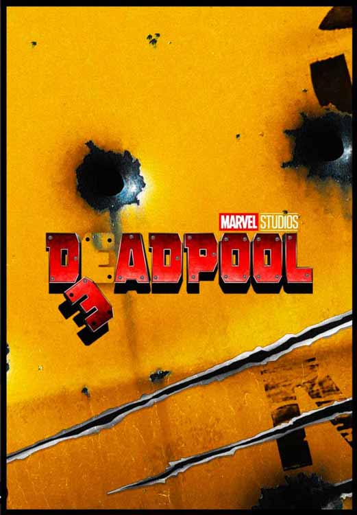 Deadpool 3 poster created by Bosslogic teases wolverine's return