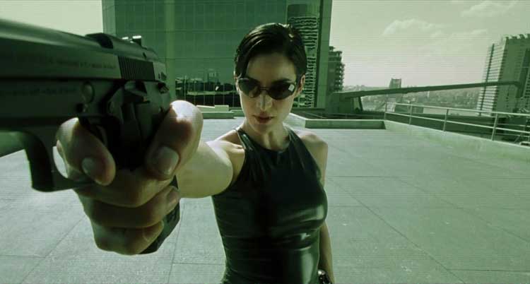 Female Heroes Classic sci-fi franchises - Trinity - The Matrix Trilogy