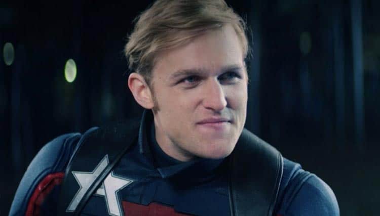 The Falcon and The Winter Soldier Wyatt Russell as the new Captain America