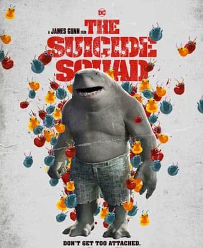 Sylvestor Stallone voicing The Suicide Squad's King Shark