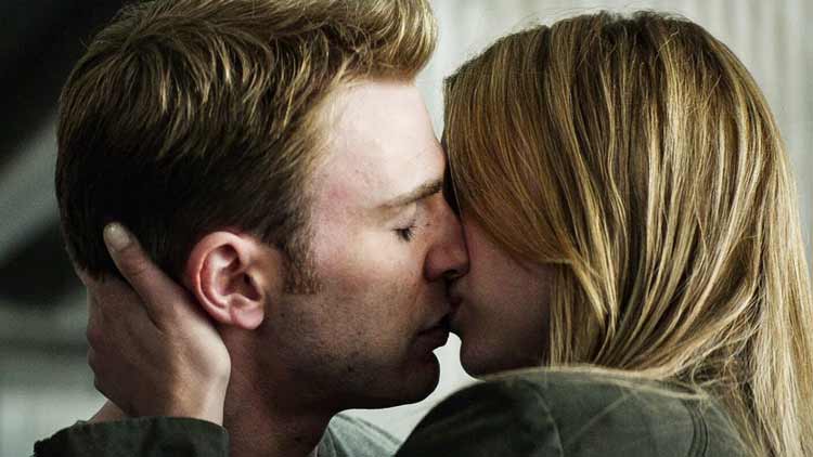 Emily VanCamp's Sharon Carter kisses Captain America