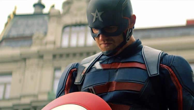 The Falcon and The Winter Soldier John Walker puts blood on Captain America's shield