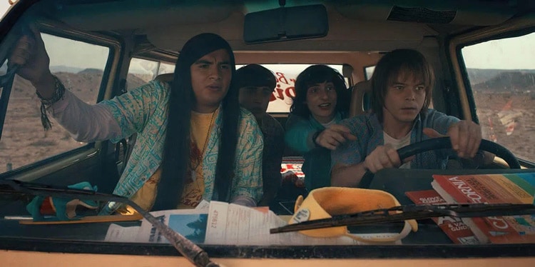 Mike, Will, Jonathan - Stranger Things Season 4