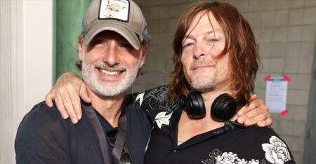 The Walking Dead Stars Andrew Lincoln Norman Reedus