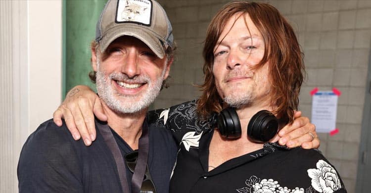 The Walking Dead Stars Andrew Lincoln Norman Reedus