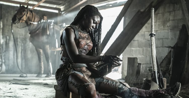 The Walking Dead's Rick and Michonne Series Began Filming